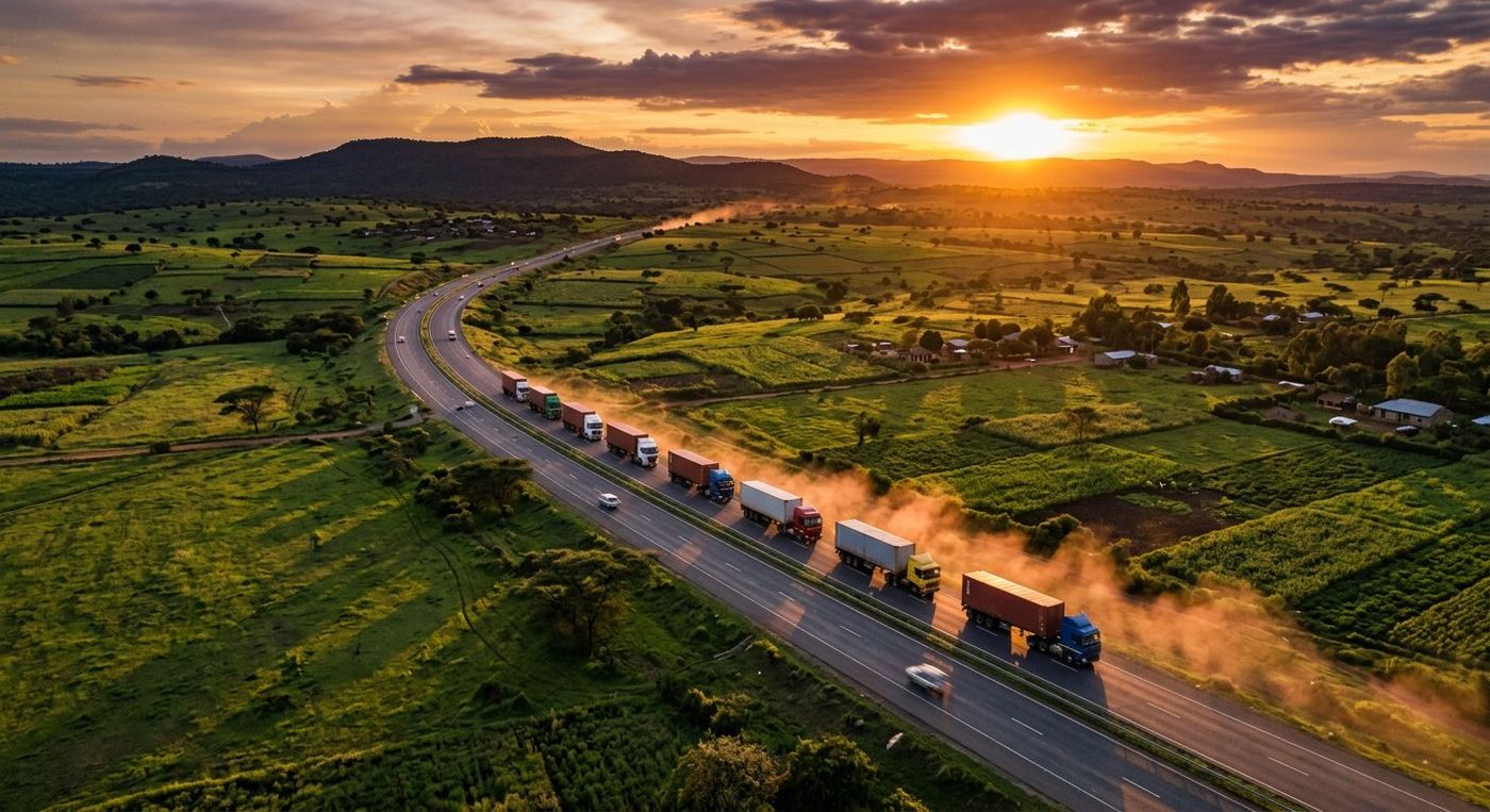 Road freight corridors — THL